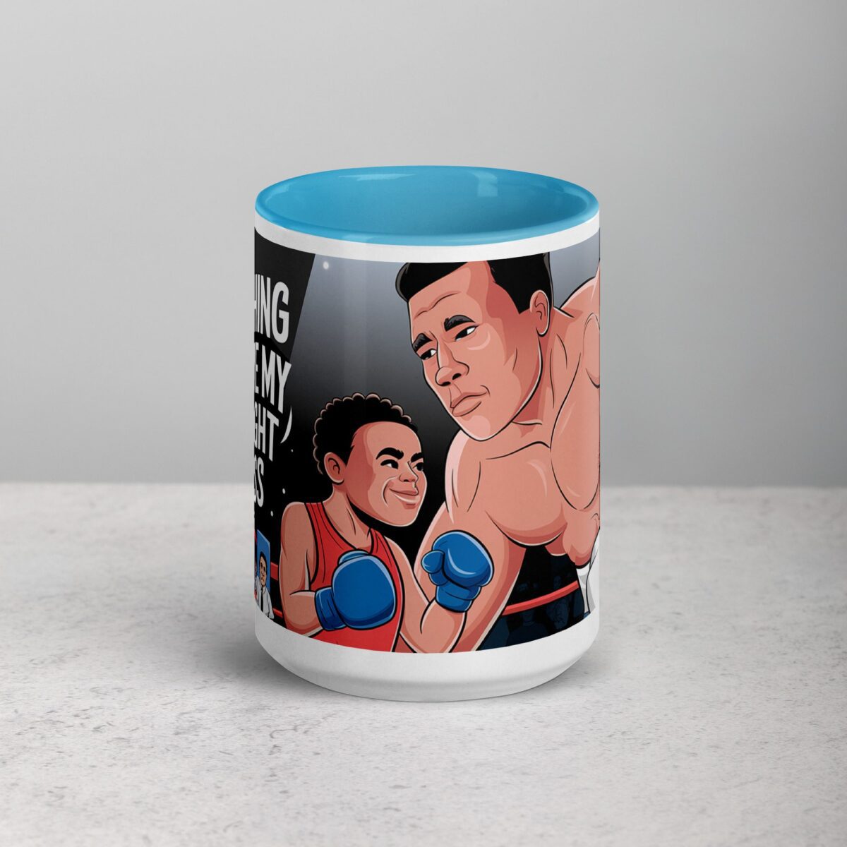 Punching Above My Weight Class Boxing Mug - Image 16