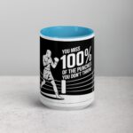 You Miss 100% of the Punches You Don’t Throw Boxing Mug - Image 16
