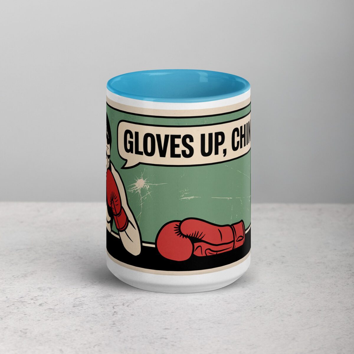 Gloves Up, Chin Down Boxing Mug - Image 16