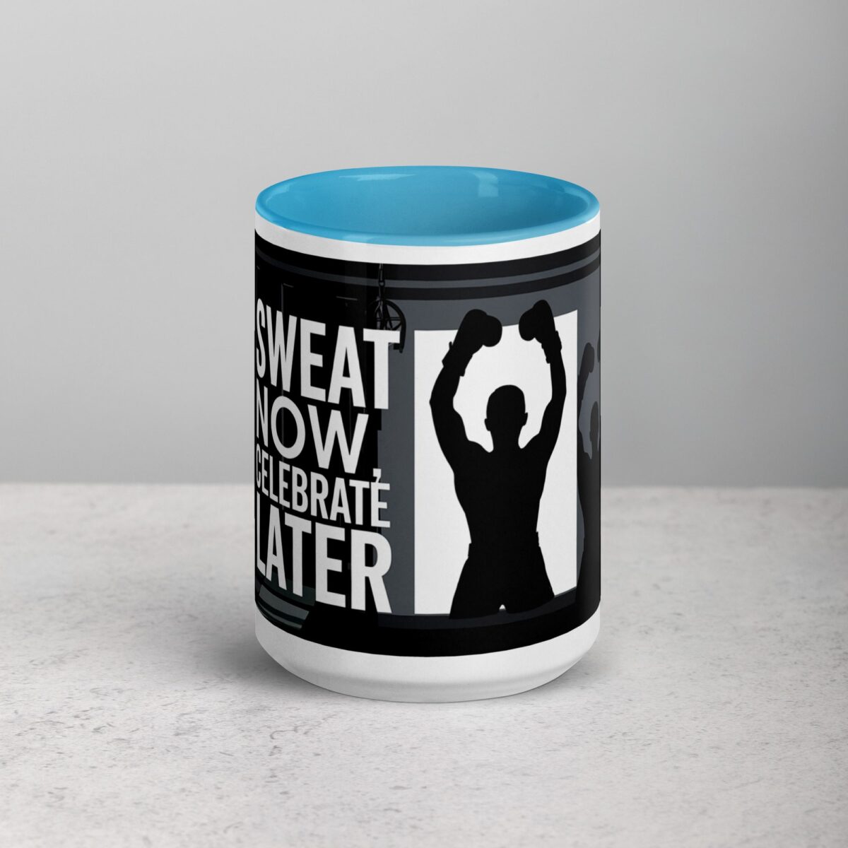 Sweat Now, Celebrate Later Boxing Mug - Image 16