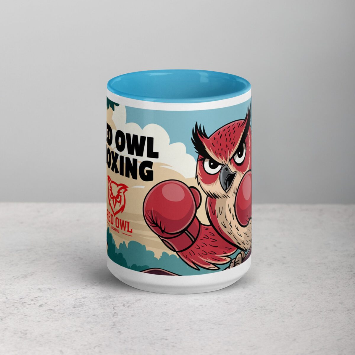 Red Owl Boxing Limited Edition Coffee Mug - Image 16
