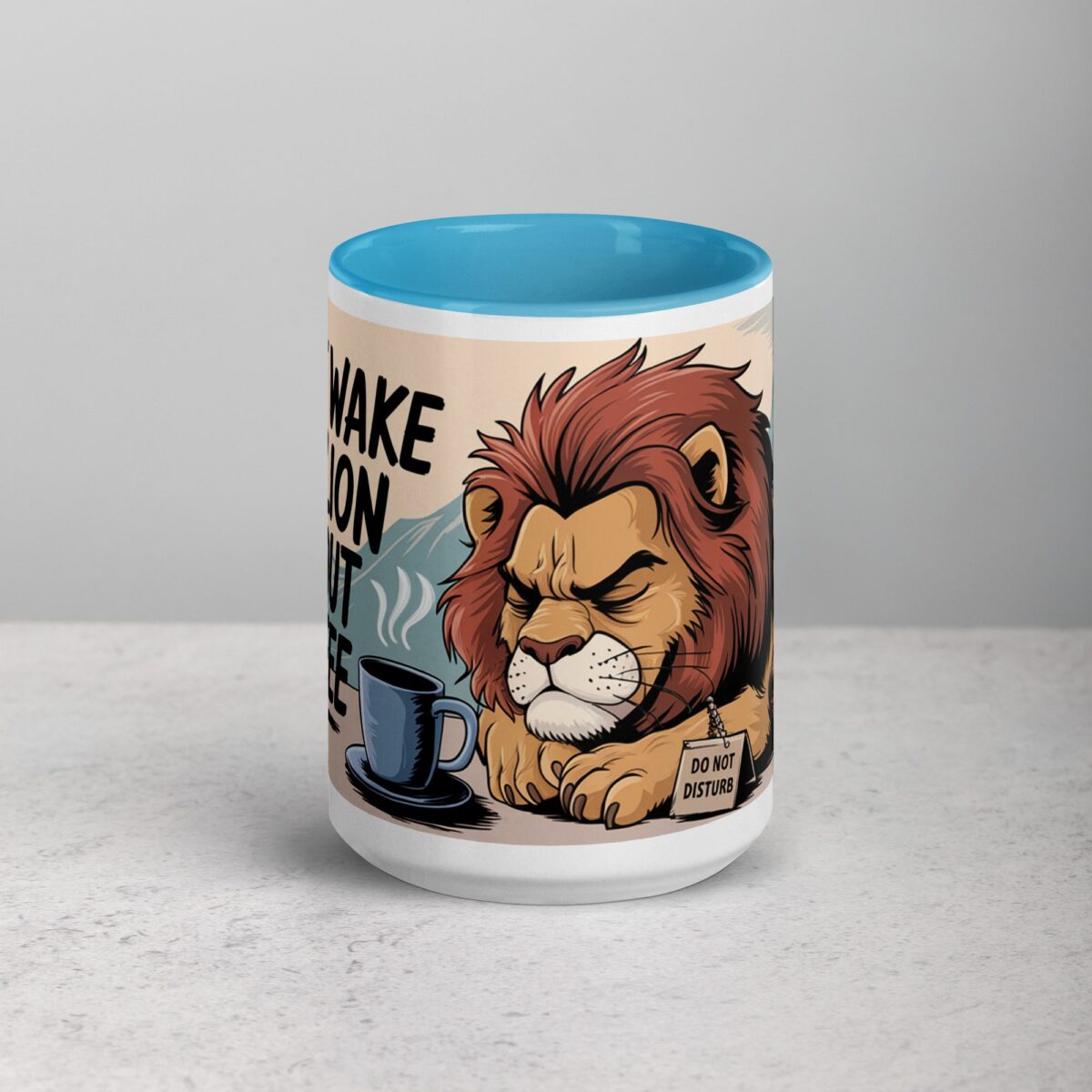 Don’t Wake the Lion Without Coffee Mug - Image 16