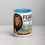 Fearless and Fueled by Coffee Lion Mug - Image 16
