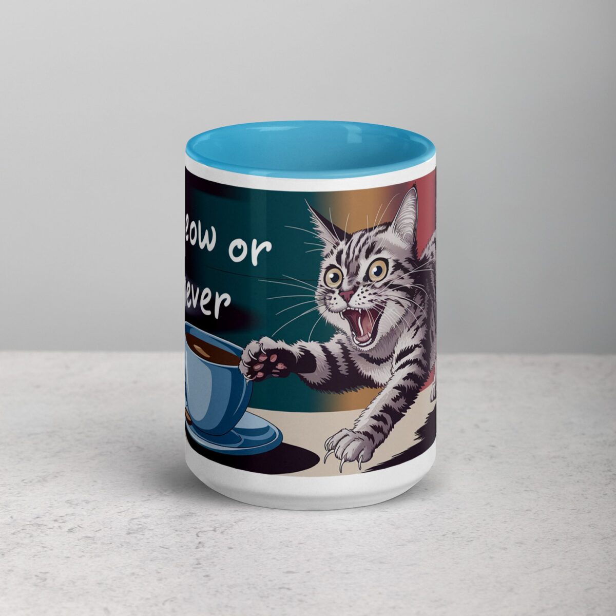 Meow or Never Coffee Mug & Tea Cup - Image 16