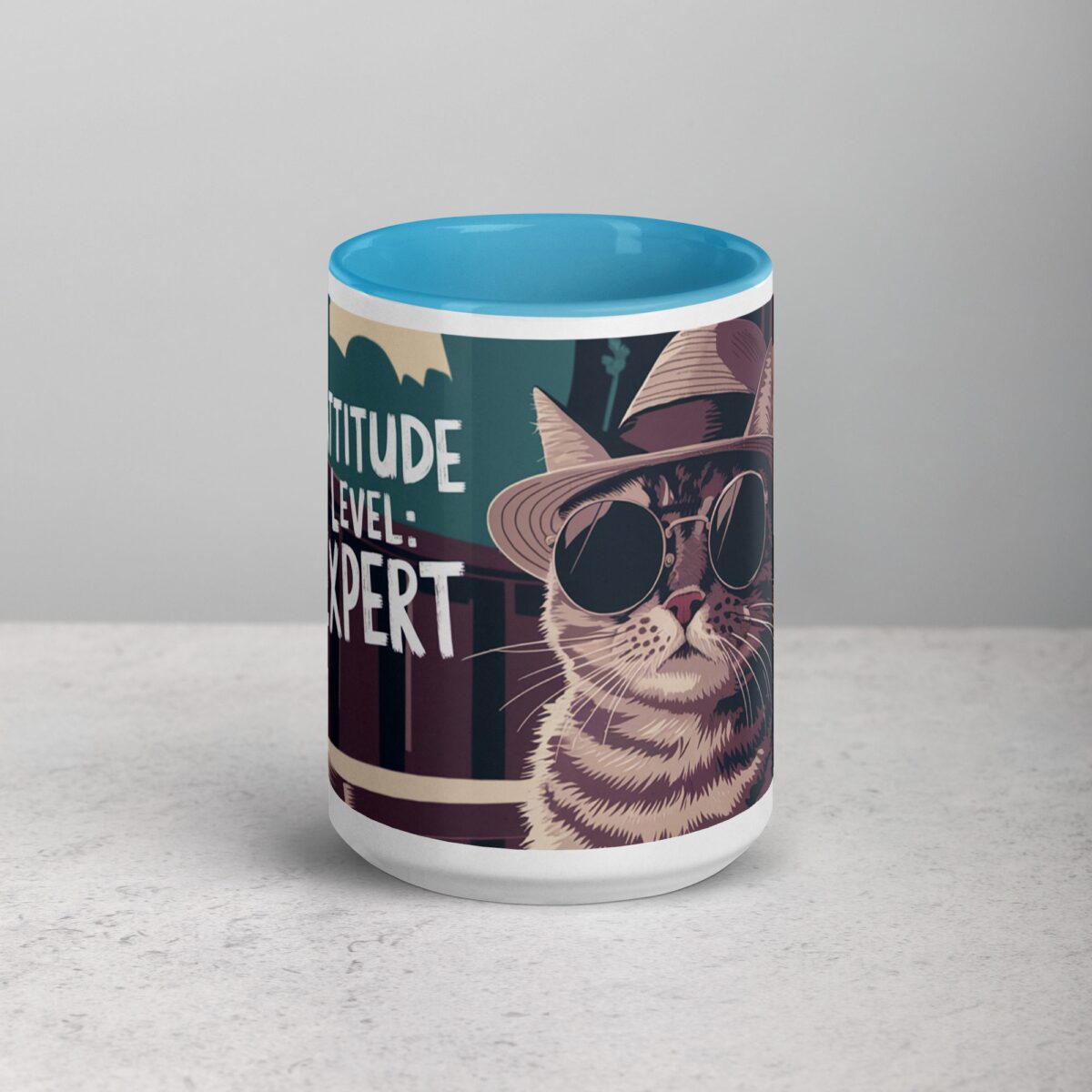 Cattitude Level: Expert Coffee Mug - Image 16
