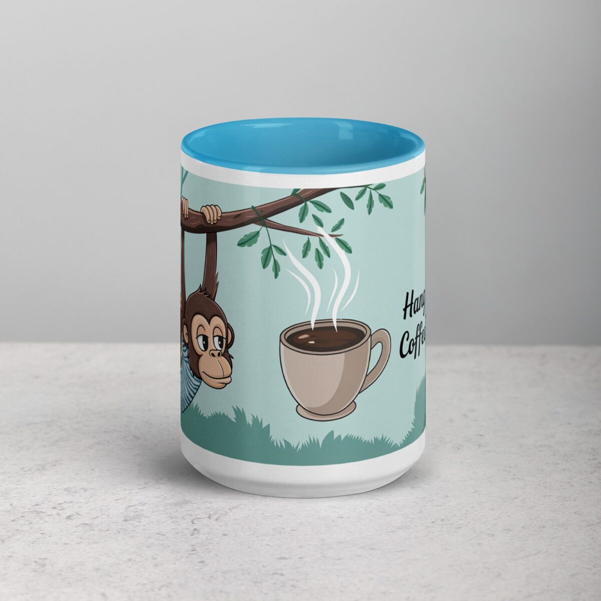 Hang in There, Coffee’s Coming! Monkey Mug - Image 16