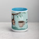 Hang in There, Coffee’s Coming! Monkey Mug - Image 16