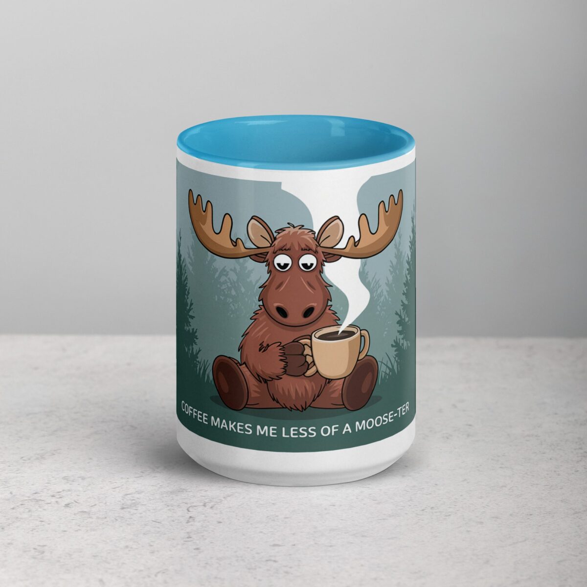 Coffee Makes Me Less of a Moose-ter Mug - Image 16