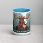 Coffee Makes Me Less of a Moose-ter Mug - Image 16