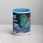 Dinos Before Deadlines Coffee Mug - Image 16