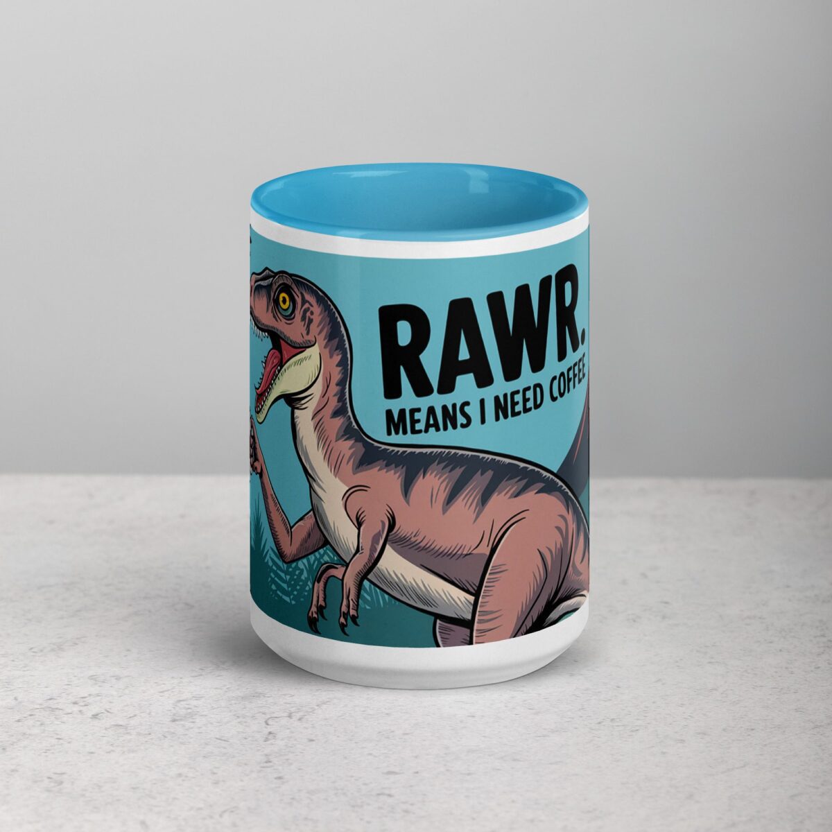 Rawr Means I Need Coffee Mug - Image 16