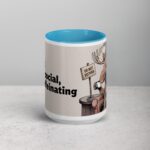 I’m Not Antler-Social, Just Caffeinating Moose Mug - Image 16