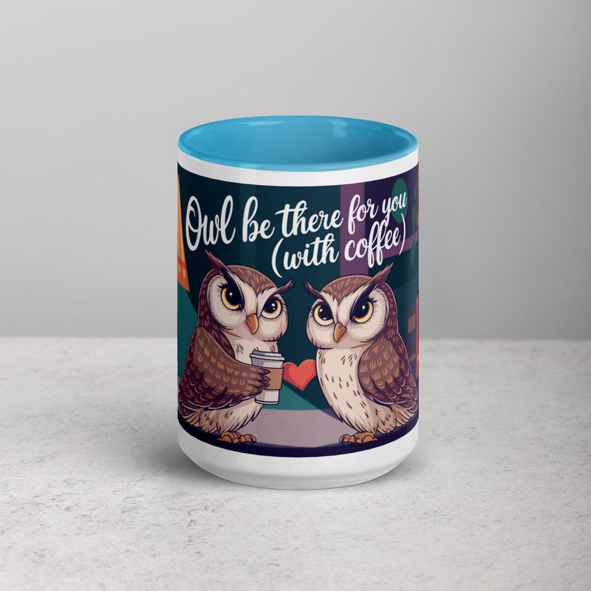 Owl Be There for You (With Coffee) Mug - Image 16