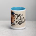 Wise, Warm, and Caffeinated Owl Coffee Mug - Image 16