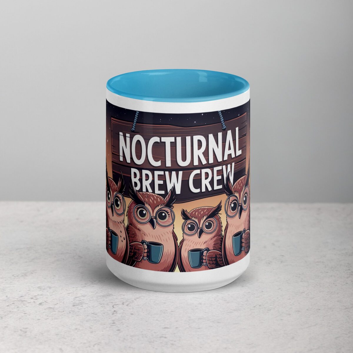 Nocturnal Brew Crew Owl Mug - Image 16