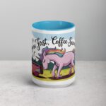 Horn First, Coffee Second Unicorn Mug - Image 16
