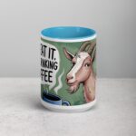 Bleat It, I’m Drinking Coffee Goat Mug - Image 16