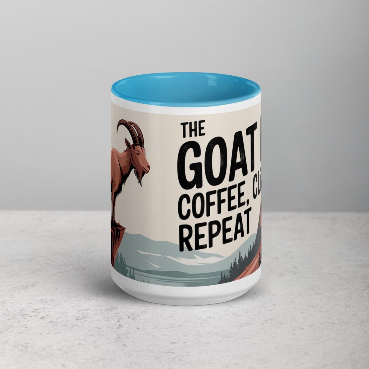 The Goat Life: Coffee, Climb, Repeat Mug - Image 16