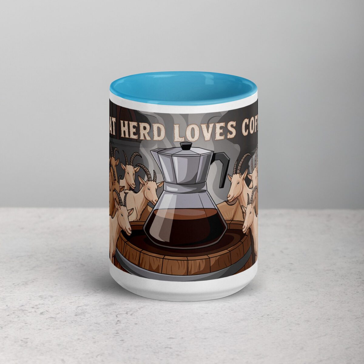 Goat Herd Loves Coffee Mug - Image 16