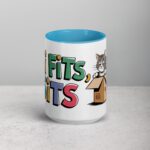 If I Fits, I Sits Cat Coffee Mug & Tea Cup - Image 16