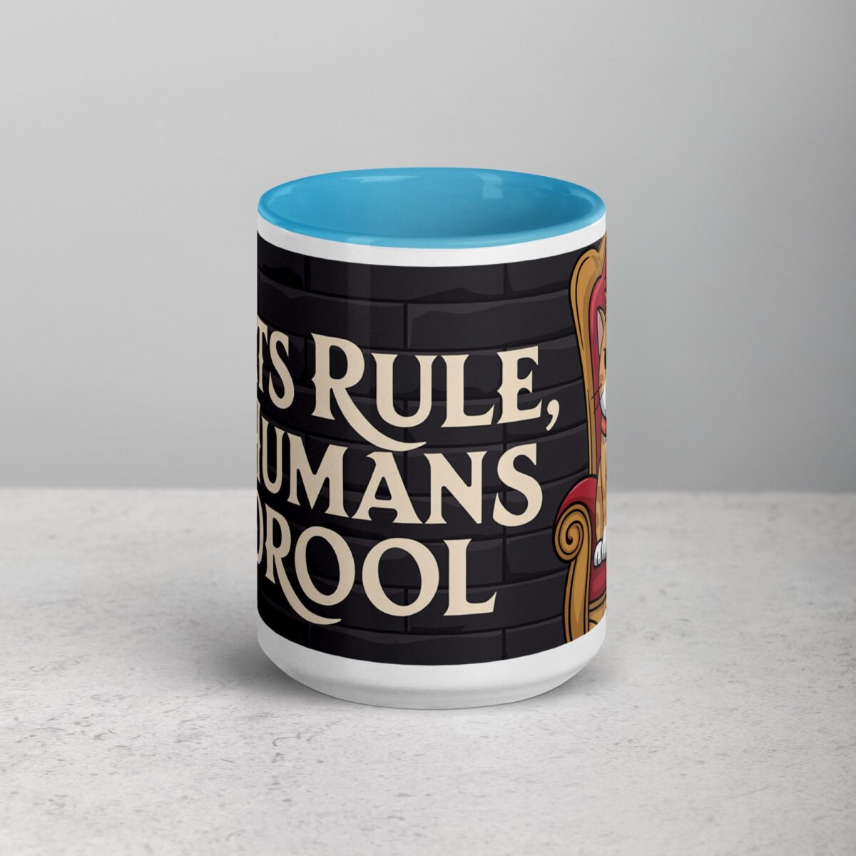 Cats Rule, Humans Drool Coffee Mug - Image 16