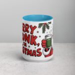 Merry Drunk, I’m Christmas Coffee Mug - Image 16