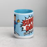 Super Dad Superhero Coffee Mug - Image 16