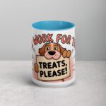 Will Work for Treats Dog Coffee Mug - Image 16