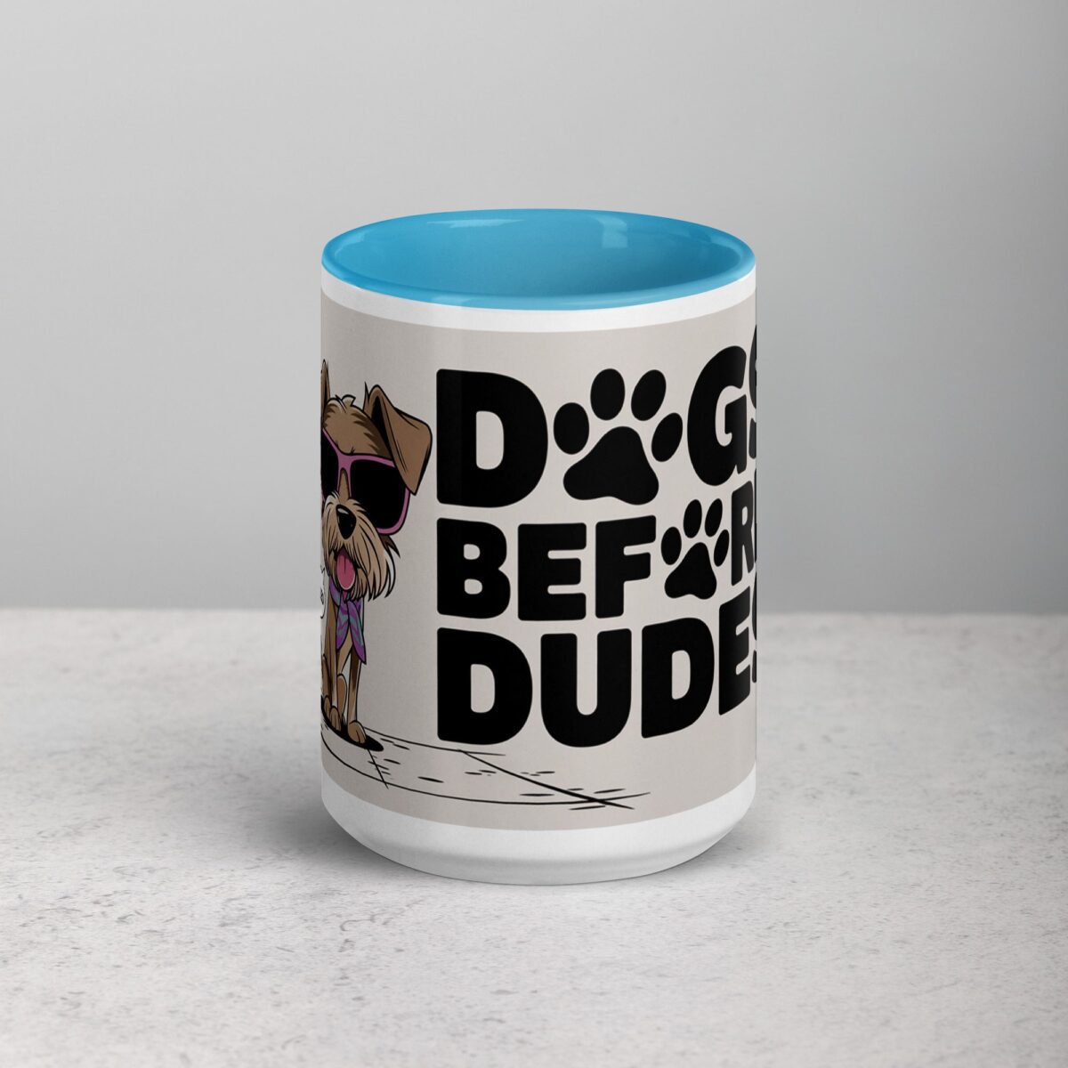 Dogs Before Dudes Coffee Mug & Tea Cup - Image 16