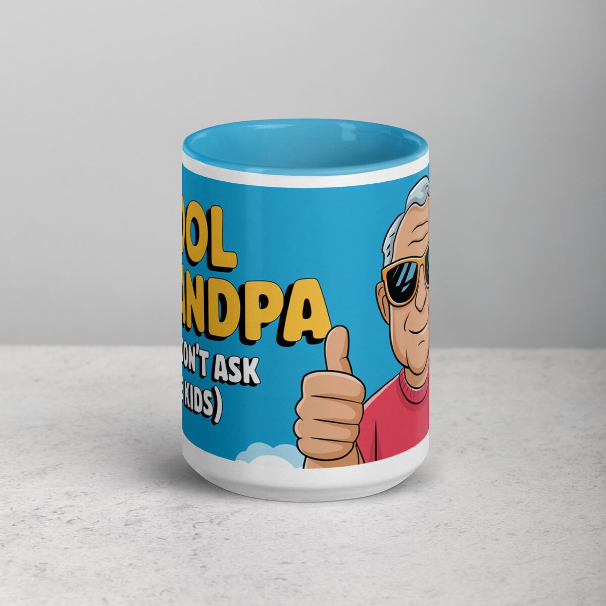 Cool Grandpa (Just Don’t Ask the Kids) Coffee Mug - Image 16