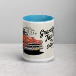 Grandpa’s Taxi Service: Free Rides, Endless Advice Mug - Image 16