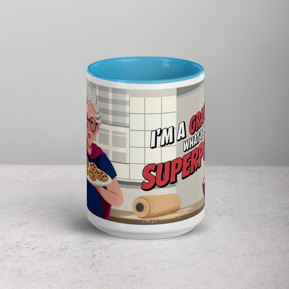 I’m a Grandma. What’s Your Superpower? Mug - Image 16