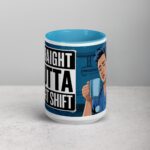 Straight Outta Night Shift Nurse Mug - Image 16