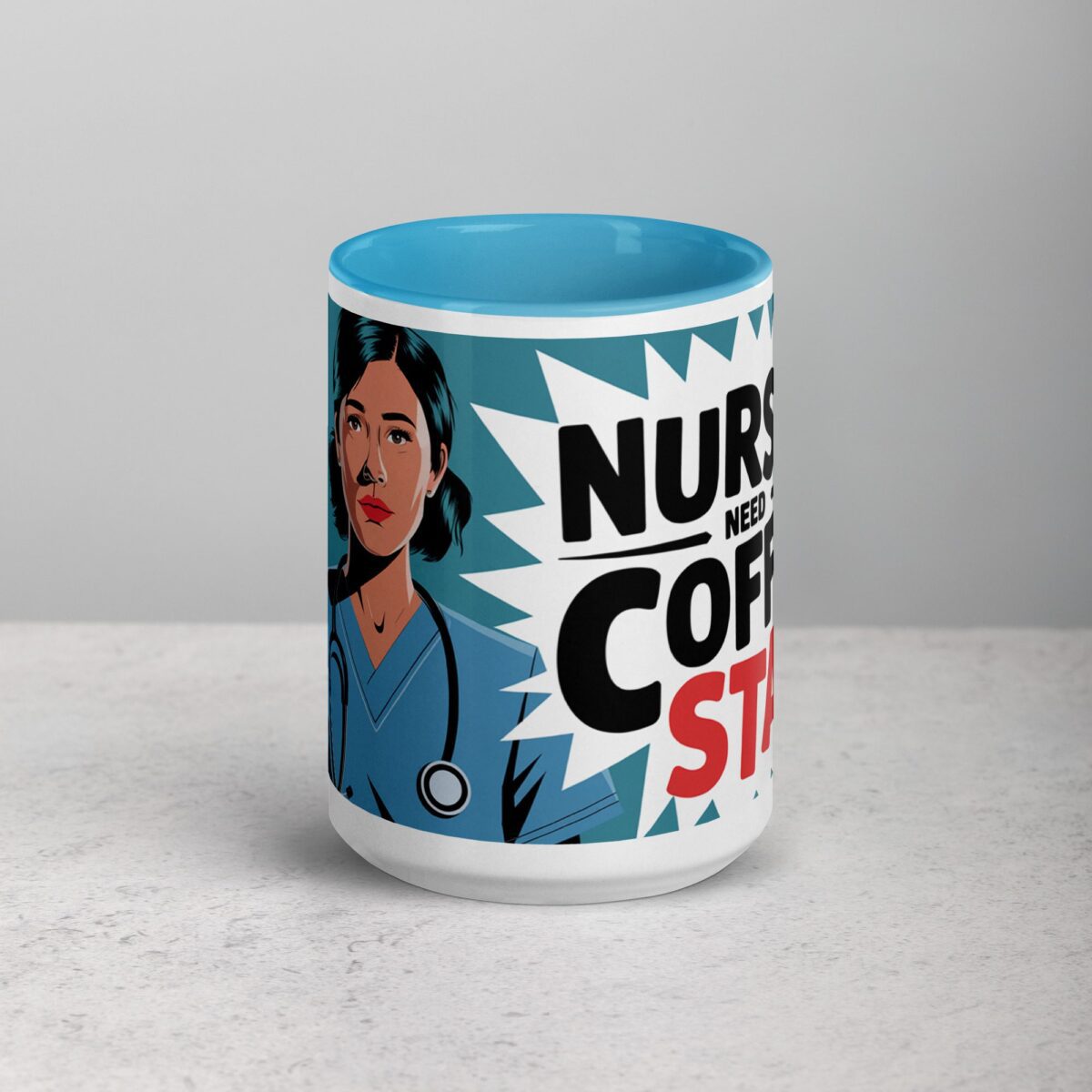 Nurses Need Coffee, Stat! Nurse Mug - Image 16