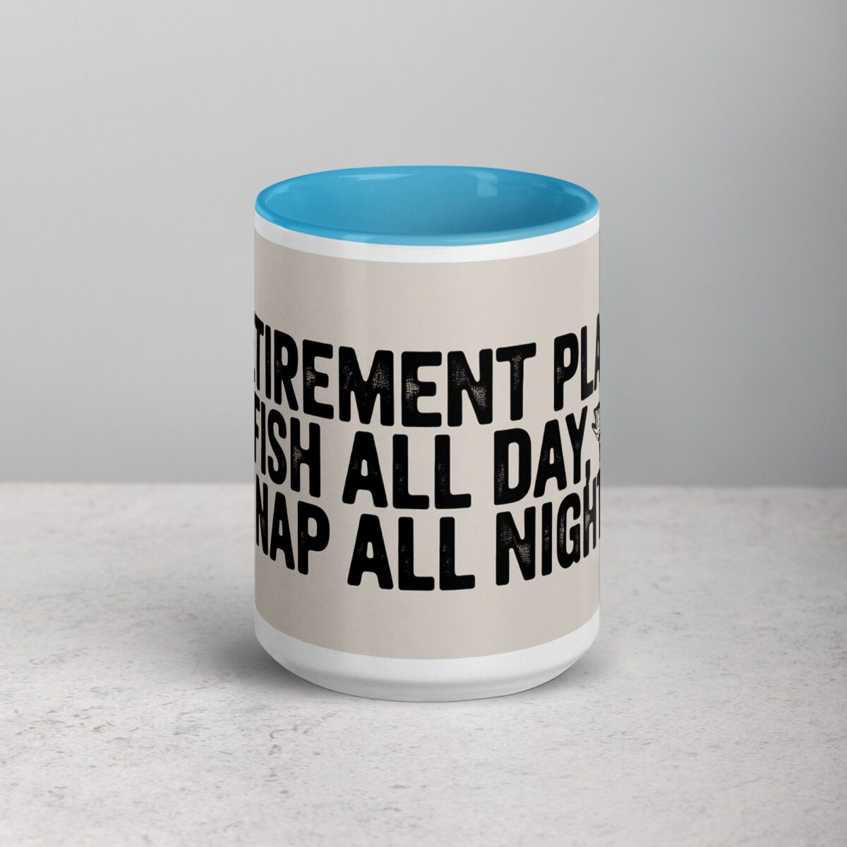 Retirement Plan: Fish All Day, Nap All Night Mug - Image 16