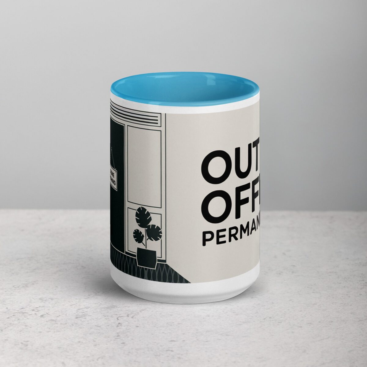 Out of Office Permanently Retirement Coffee Mug - Image 16