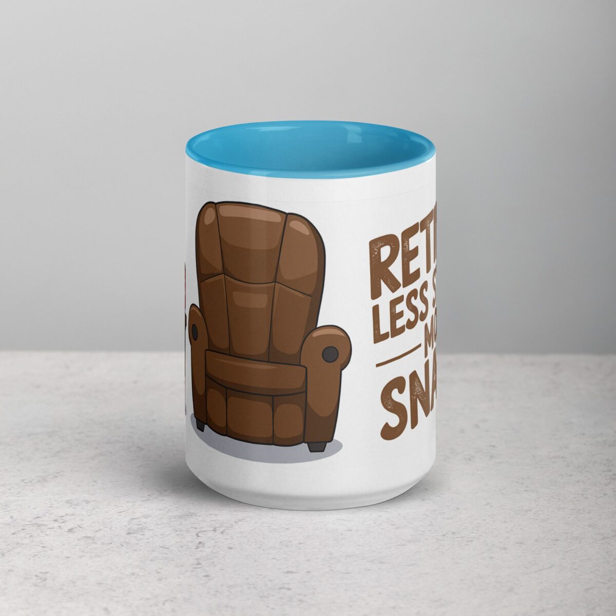 Retired: Less Stress, More Snacks Coffee Mug - Image 16