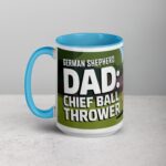 German Shepherd Dad: Chief Ball Thrower Mug - Image 17