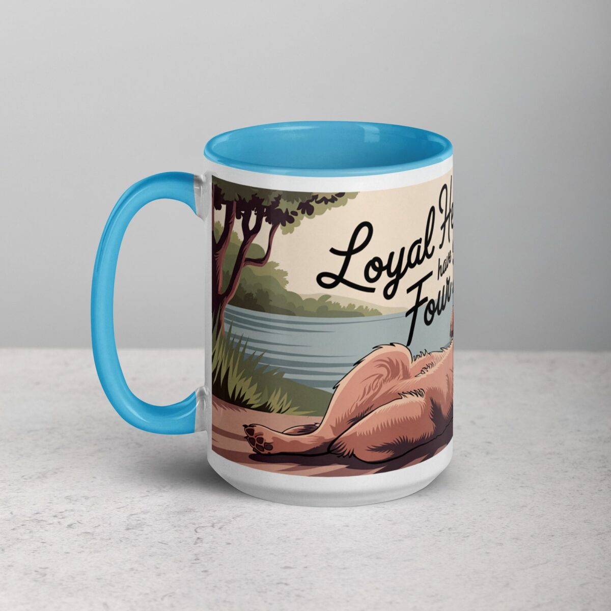 Loyal Hearts Have Four Paws Coffee Mug - Image 17