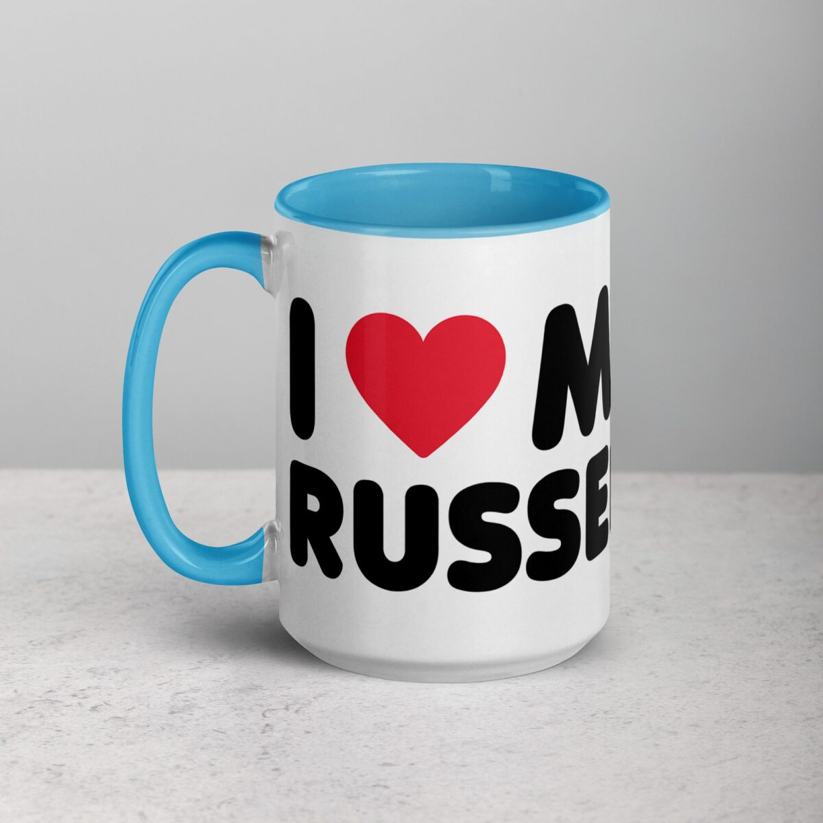 I ❤️ My Jack Russell Coffee Mug & Tea Cup - Image 17