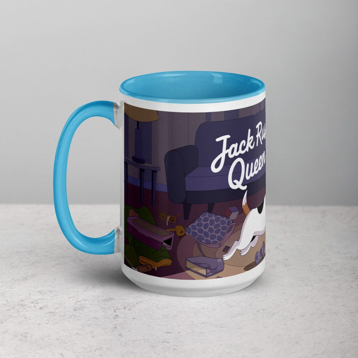Jack Russell Mom: Queen of Chaos Coffee Mug - Image 17
