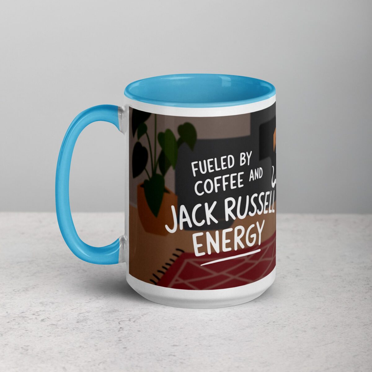 Fueled by Coffee and Jack Russell Energy Mug - Image 17