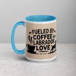 Fueled by Coffee and Labrador Love Mug - Image 17