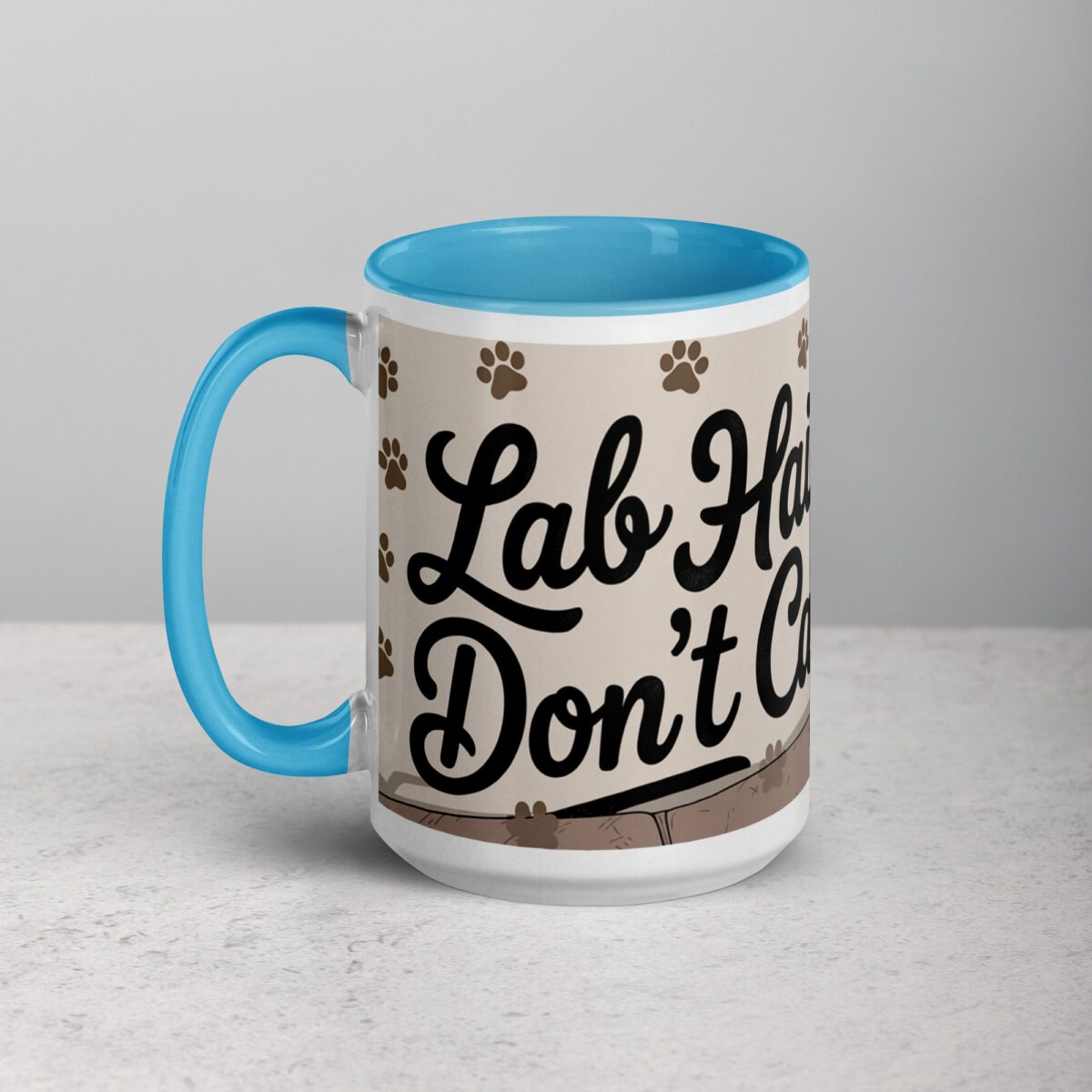 Lab Hair, Don’t Care Labrador Coffee Mug - Image 17