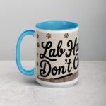 Lab Hair, Don’t Care Labrador Coffee Mug - Image 17