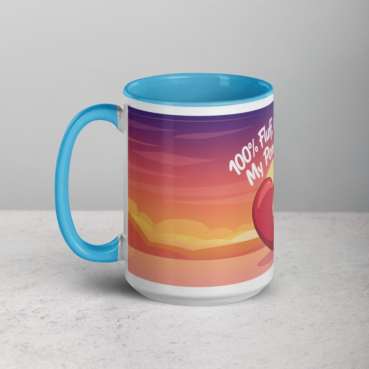 100% Fluff, 0% Worries: My Pomeranian Coffee Mug - Image 17