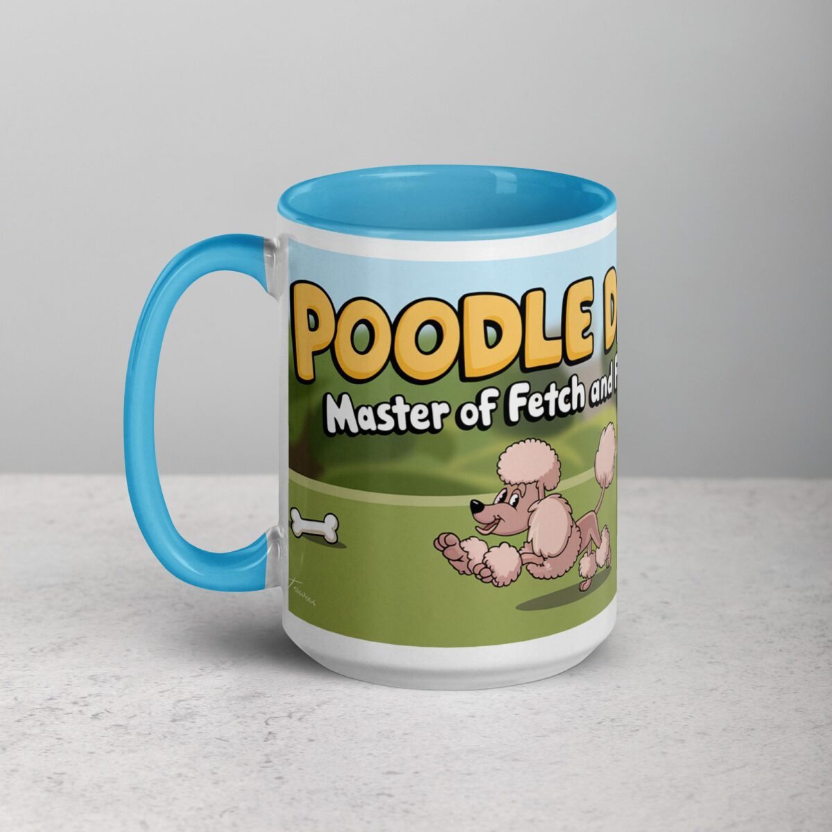 Poodle Dad: Master of Fetch and Fluff Coffee Mug - Image 17