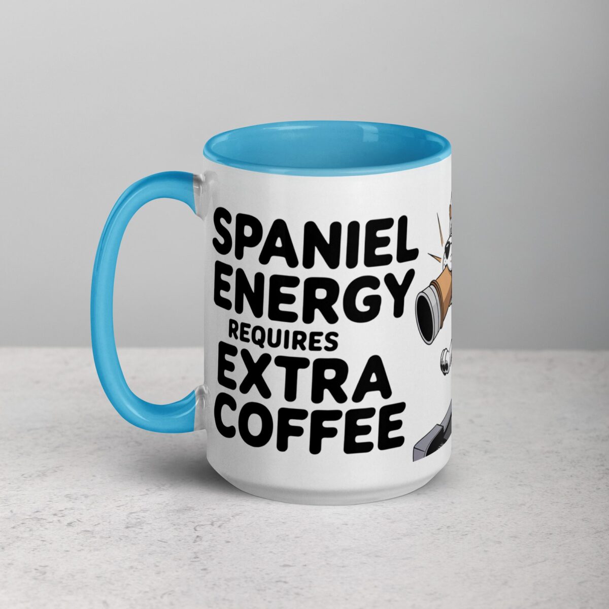 Spaniel Energy Requires Extra Coffee Mug - Image 17