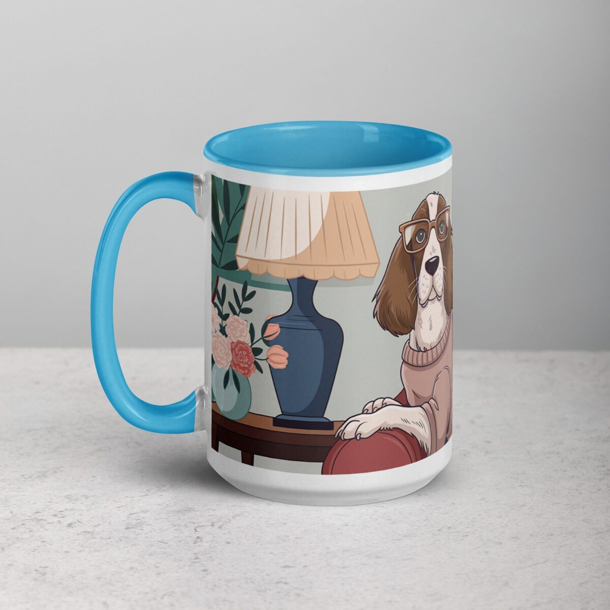 My Spaniel Is My Therapist Coffee Mug - Image 17