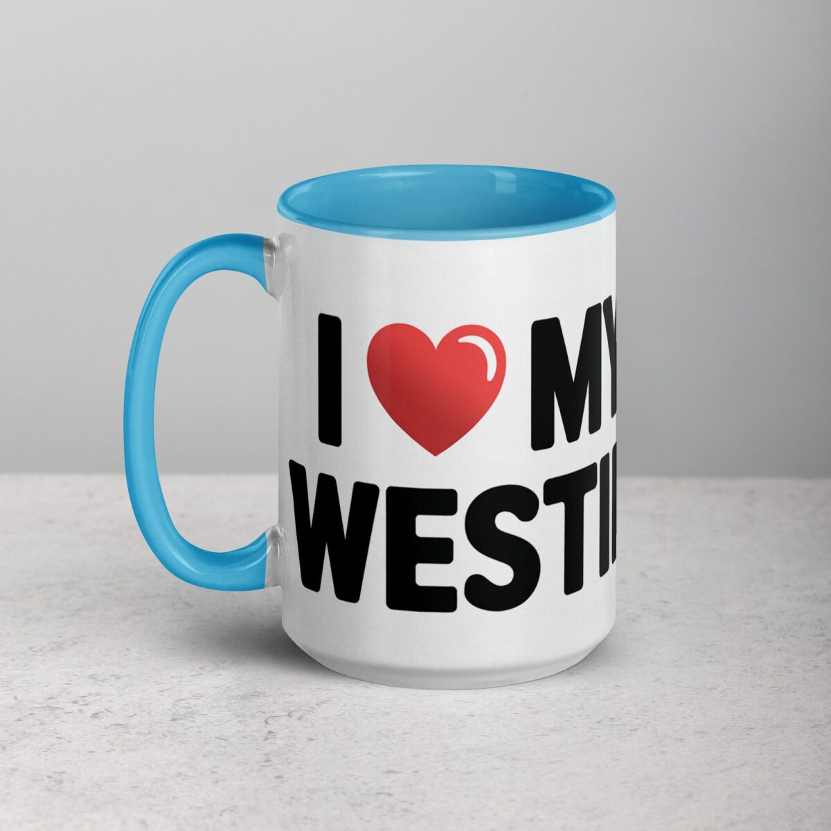 I ❤️ My Westie Coffee Mug & Tea Cup - Image 17